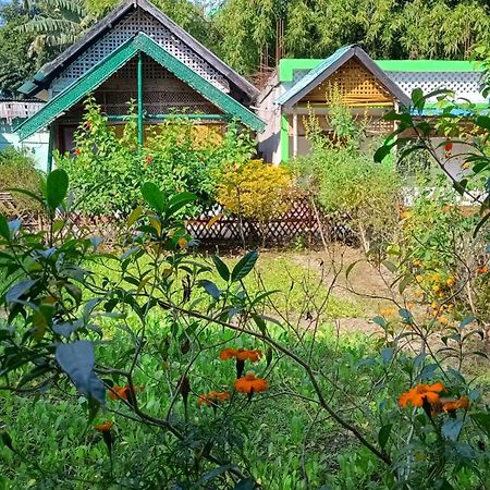 Jyoti Home Bamboo Garden Lodge Majuli المظهر الخارجي الصورة